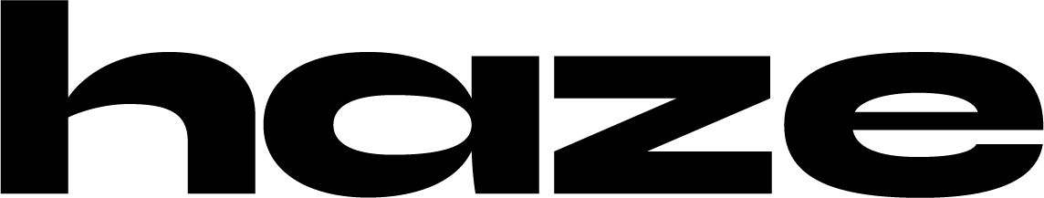 Logo HAZE noir